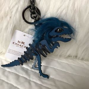 Coach Dino keychain